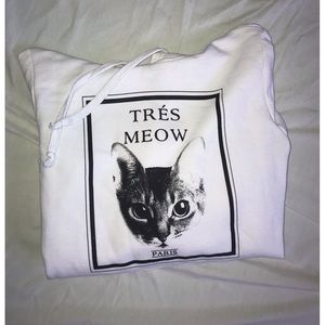 Tres meow hoodie